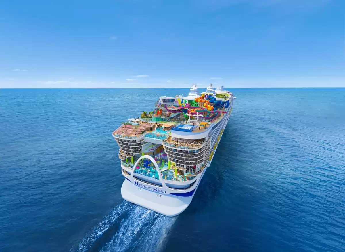 Hero of the Seas: aerials