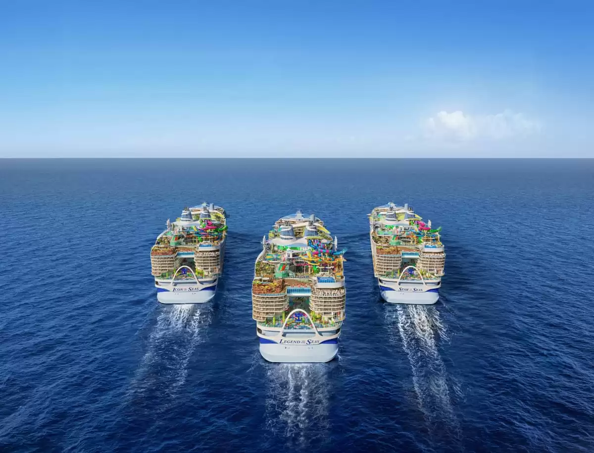 Legend Of The Seas: aerials