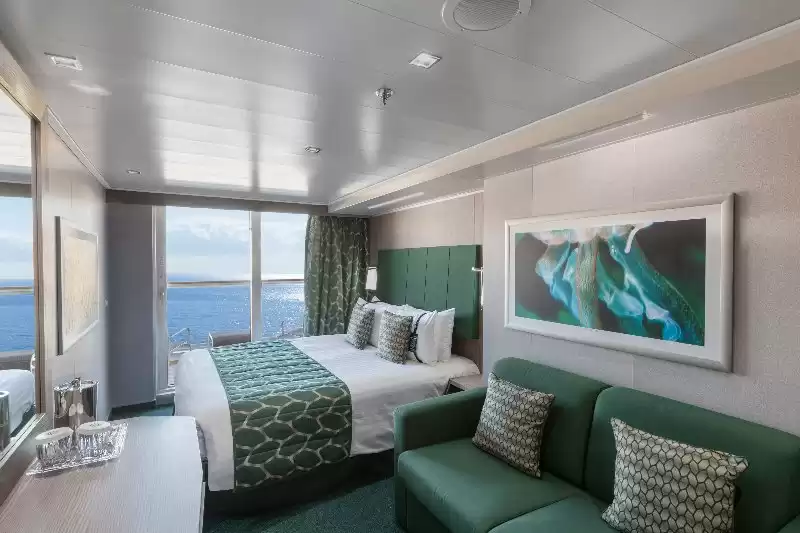 Cabina con balcón garantizada