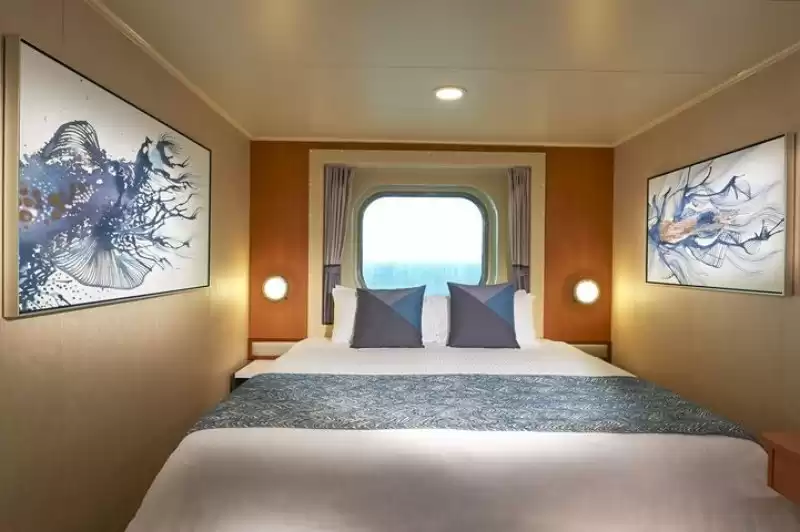 Cabina exterior con mirador