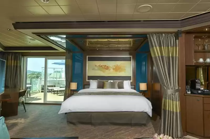 Haven Owner's Suite vista popa Deluxe con Gran balcón