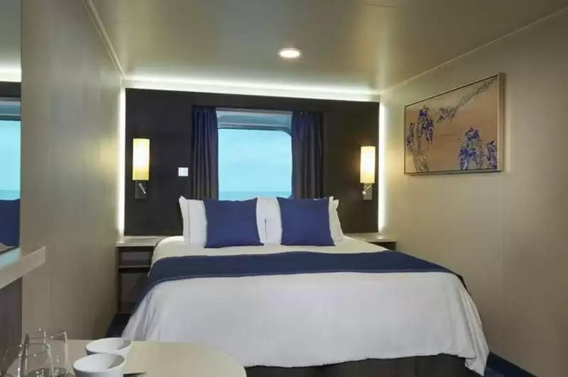 Cabina exterior con mirador