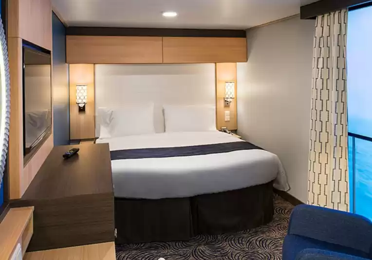 Cabina interior con balcón virtual