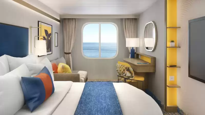 Cabina con vistas al mar